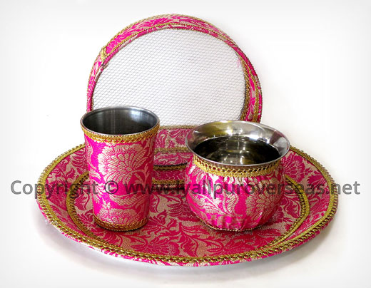 Karwa Chauth Pooja Thaal